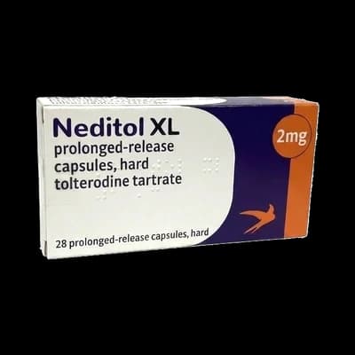 Neditol packaging which is available to order online from NowPatient with free next day delivery