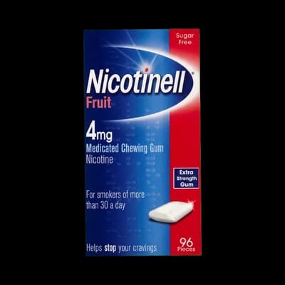 An image of Nicotinell Fruit 4mg medicated chewing gum