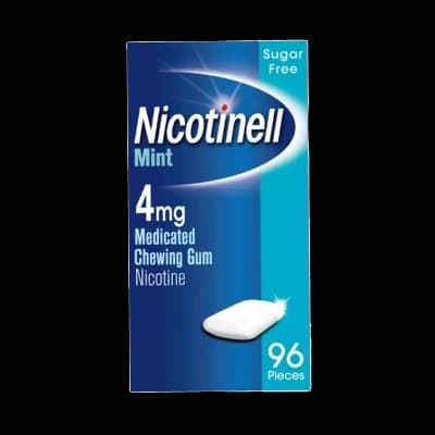 An image of Nicotinell Mint 4mg medicated chewing gum