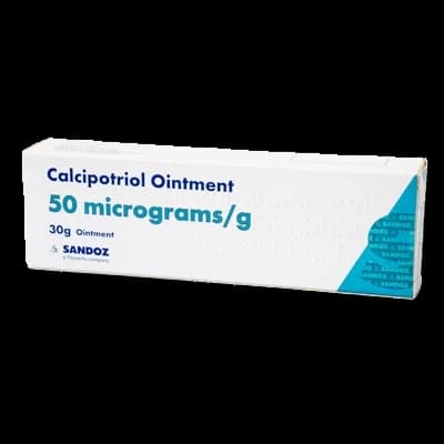 Calcipotriol packaging which is available to order online from NowPatient with free next day delivery