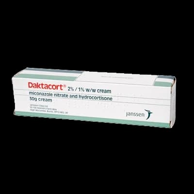 Daktacort packaging which is available to order online from NowPatient with free next day delivery