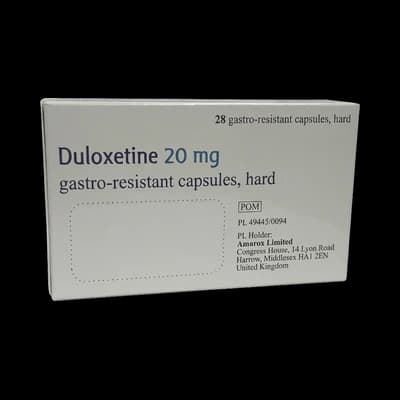 Duloxetine packaging which is available to order online from NowPatient with free next day delivery