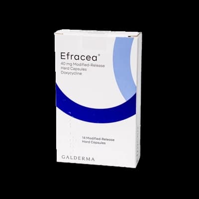 Efracea packaging which is available to order online from NowPatient with free next day delivery