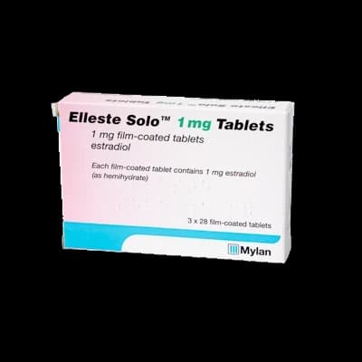 Elleste Solo packaging which is available to order online from NowPatient with free next day delivery