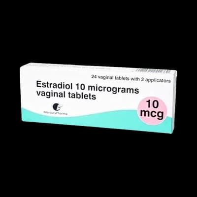 Estradiol packaging which is available to order online from NowPatient with free next day delivery