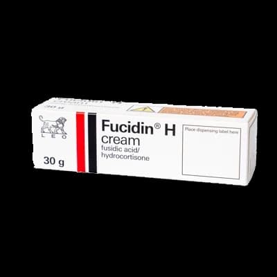 Fucidin H packaging which is available to order online from NowPatient with free next day delivery