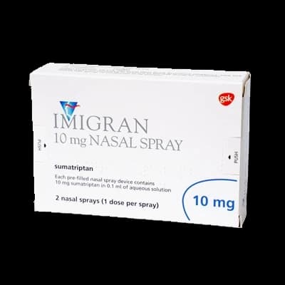 Imigran packaging which is available to order online from NowPatient with free next day delivery