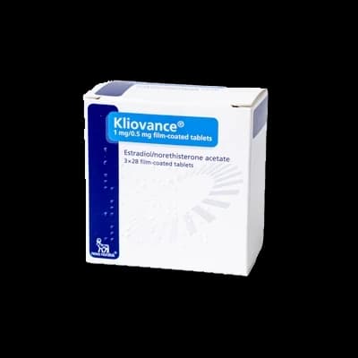 Kliovance packaging which is available to order online from NowPatient with free next day delivery