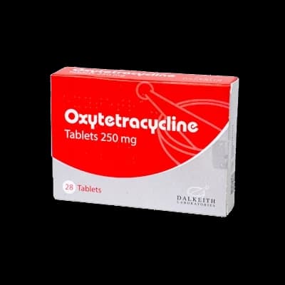 Oxytracaine tablets 250mg, containing Oxytetracycline.