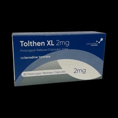 Tolthen packaging which is available to order online from NowPatient with free next day delivery