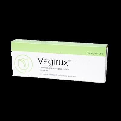 Vagirux packaging which is available to order online from NowPatient with free next day delivery