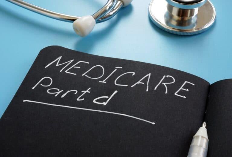 Medicare Part D notebook.