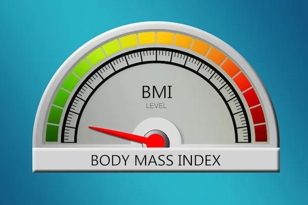BMI, a useful tool for measuring body weight, displayed on a blue background.