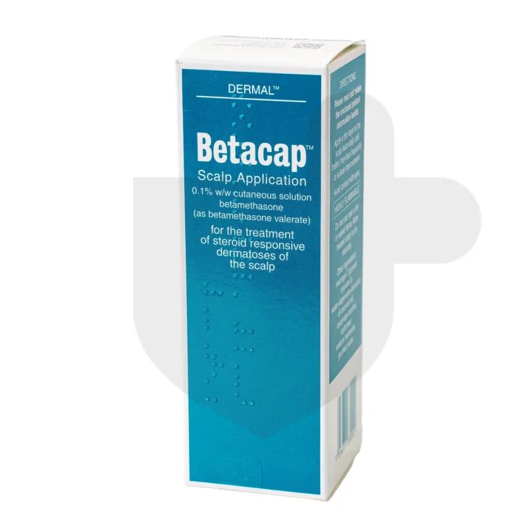A box of Betacap on a white background.