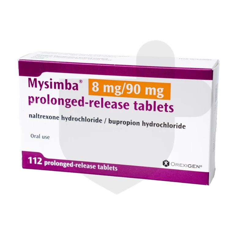 A box of Mysimba release tablets.