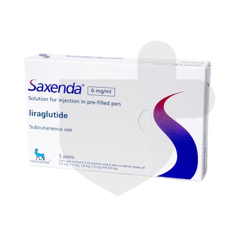 A box of Saxenda injections.
