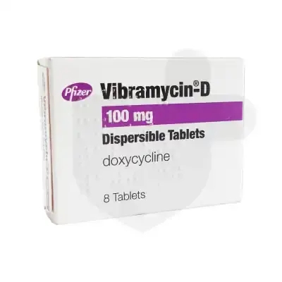 Viramycin - d 100mg dispersible tablets.