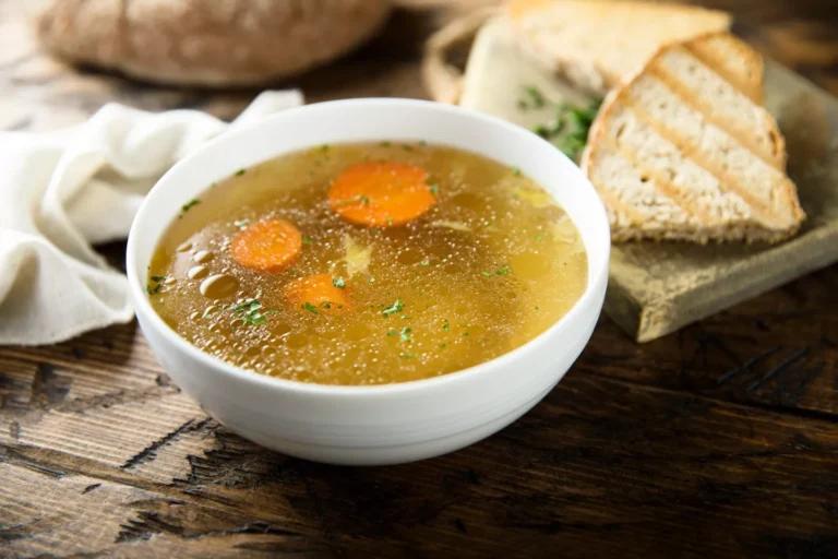 vegetable broths is a excellent choice, easy to digest and provide essential nutrients