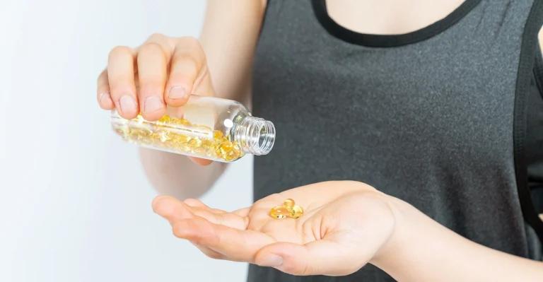 Taking health supplements to improve joint health
