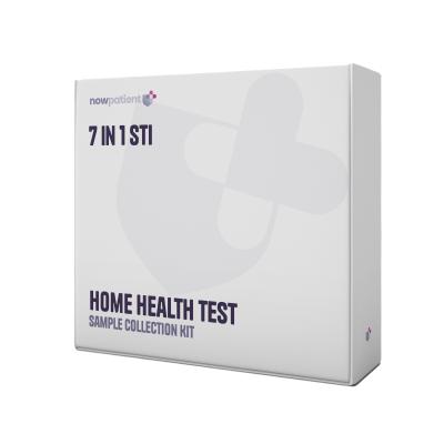 NowPatient's 7 in 1 STI test kit