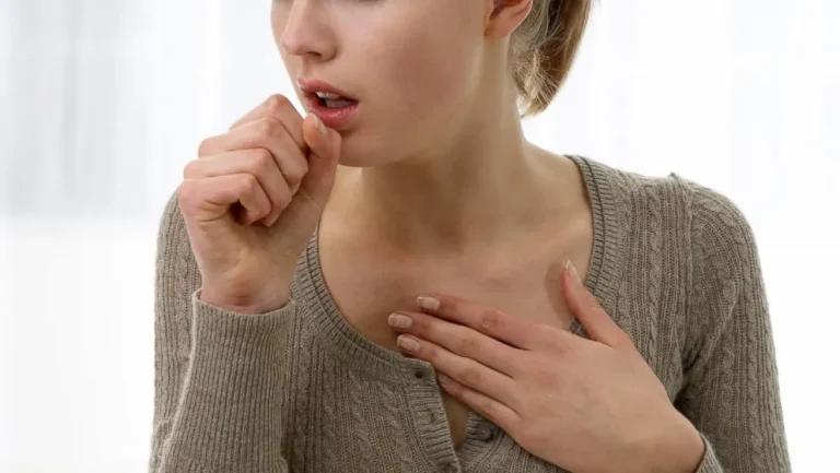 How long should a chest infection last after the person is continuously coughing