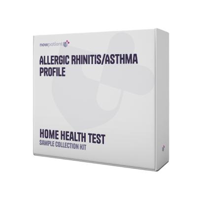NowPatient's Allergic Rhinitis/Asthma Profile Test kit