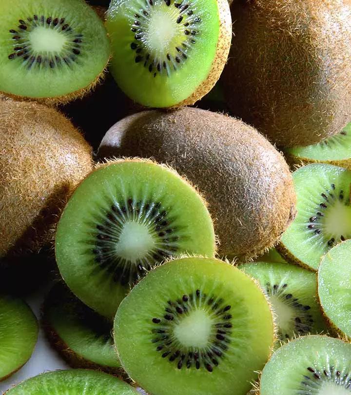 Kiwi fruit which is high in fibre