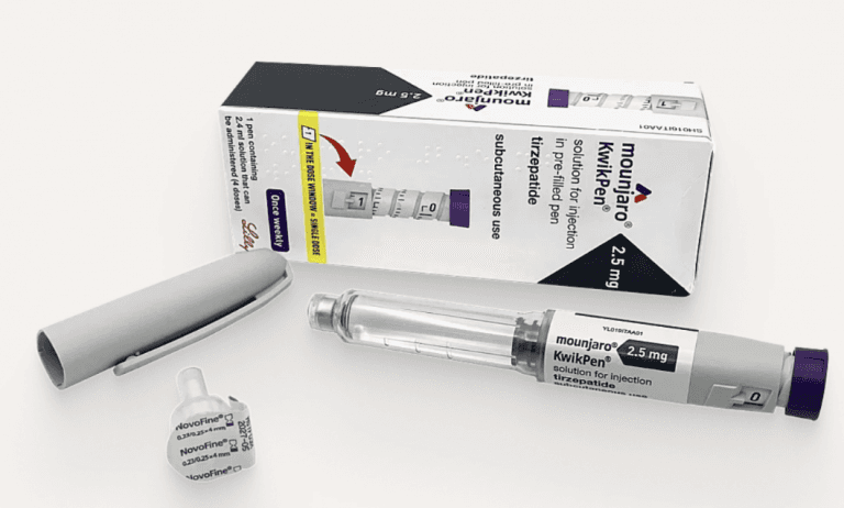 An image showing Mounjaro KwikPen 2.5mg