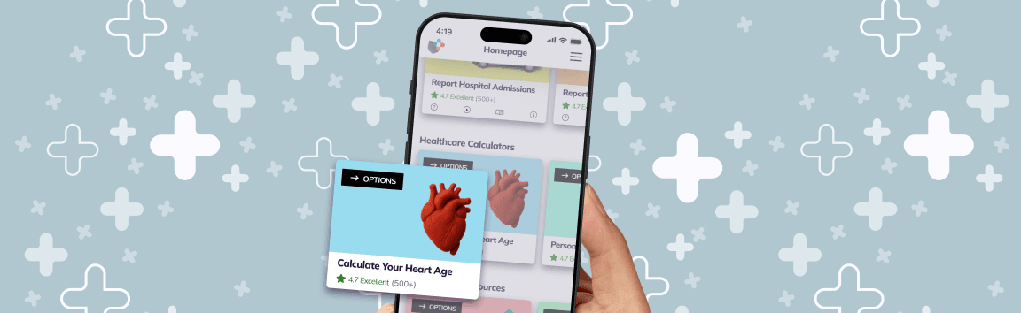 Healthcare Calculators tablet image