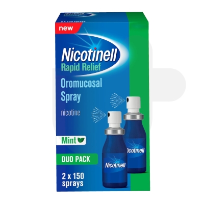 Nicotinell Rapid Relief 1mg/dose oromucosal spray