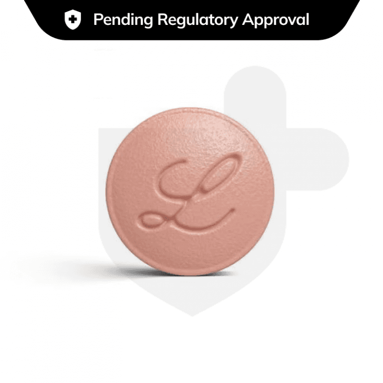 Foundayo packaging which is available to order online from NowPatient with free next day delivery